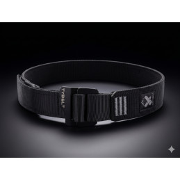 Tybelt Pro : boucle Tybelt noire et étiquette tissée